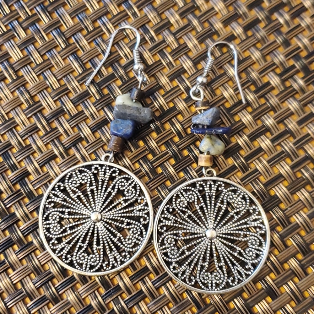 Silver Boho Earrings